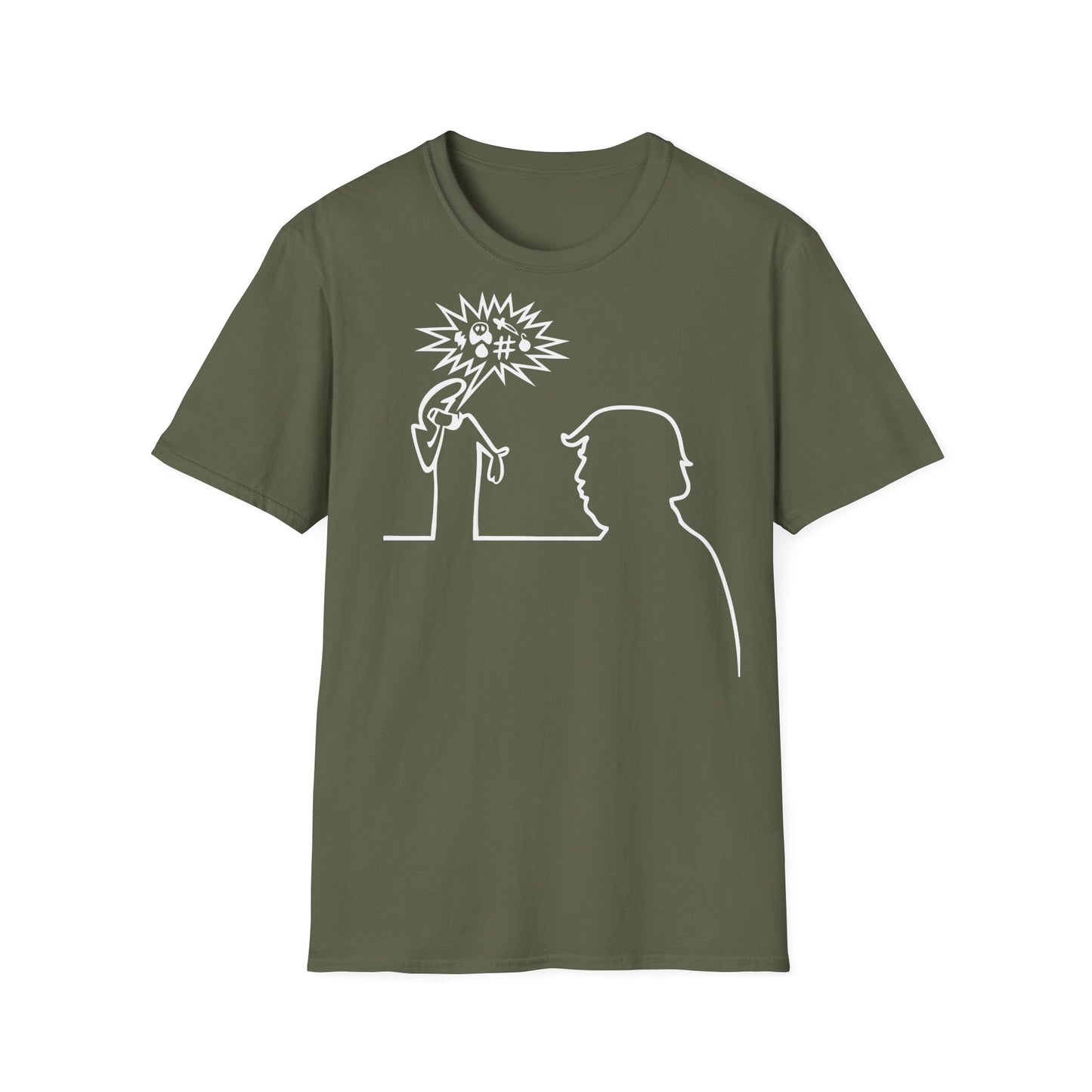 La Linea Funny Nostalgia Tee, Gift for 70s Kids, MAGA, Trump Humor