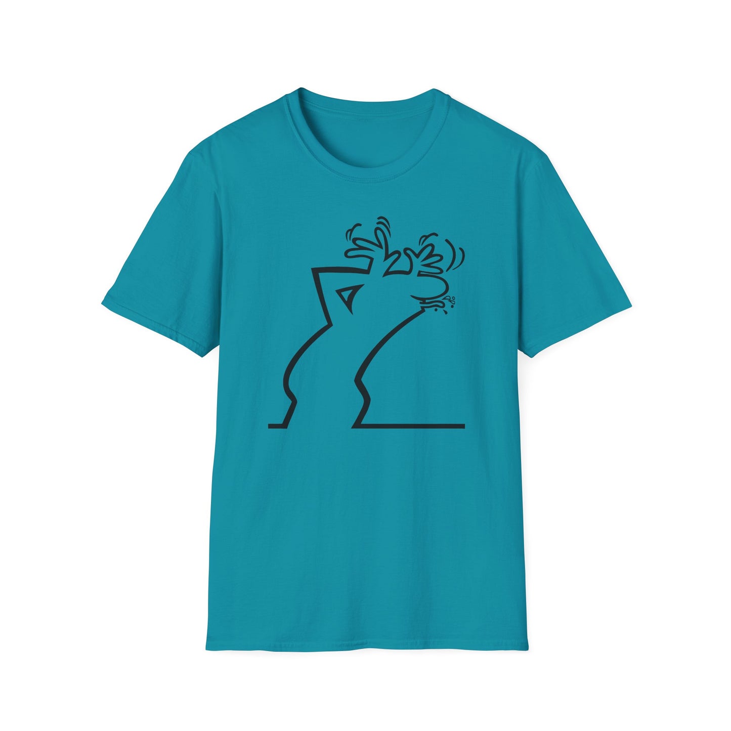 La Linea Funny T-Shirt, Retro Cartoon Shirt, Gift for 70s Kids, Christmas gift