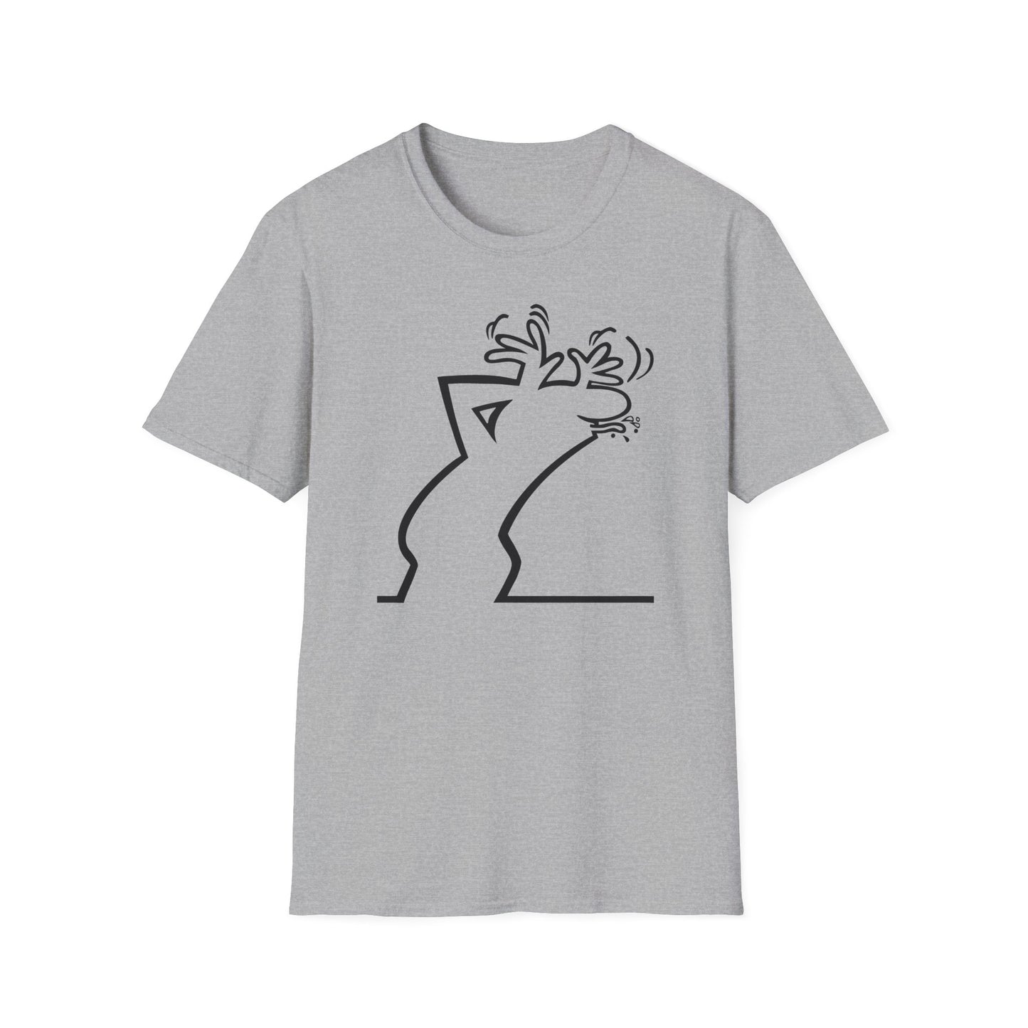 La Linea Funny T-Shirt, Retro Cartoon Shirt, Gift for 70s Kids, Christmas gift