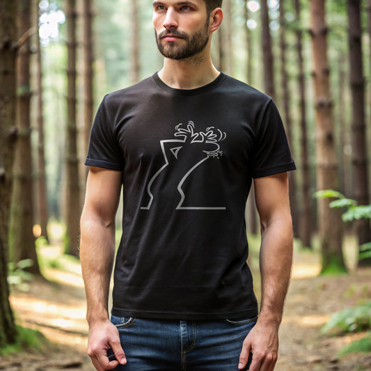 La Linea Funny T-Shirt, Retro Cartoon Shirt, Gift for 70s Kids, Christmas gift