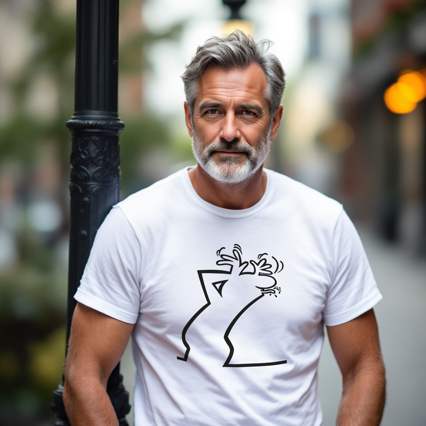 La Linea Funny T-Shirt, Retro Cartoon Shirt, Gift for 70s Kids, Christmas gift