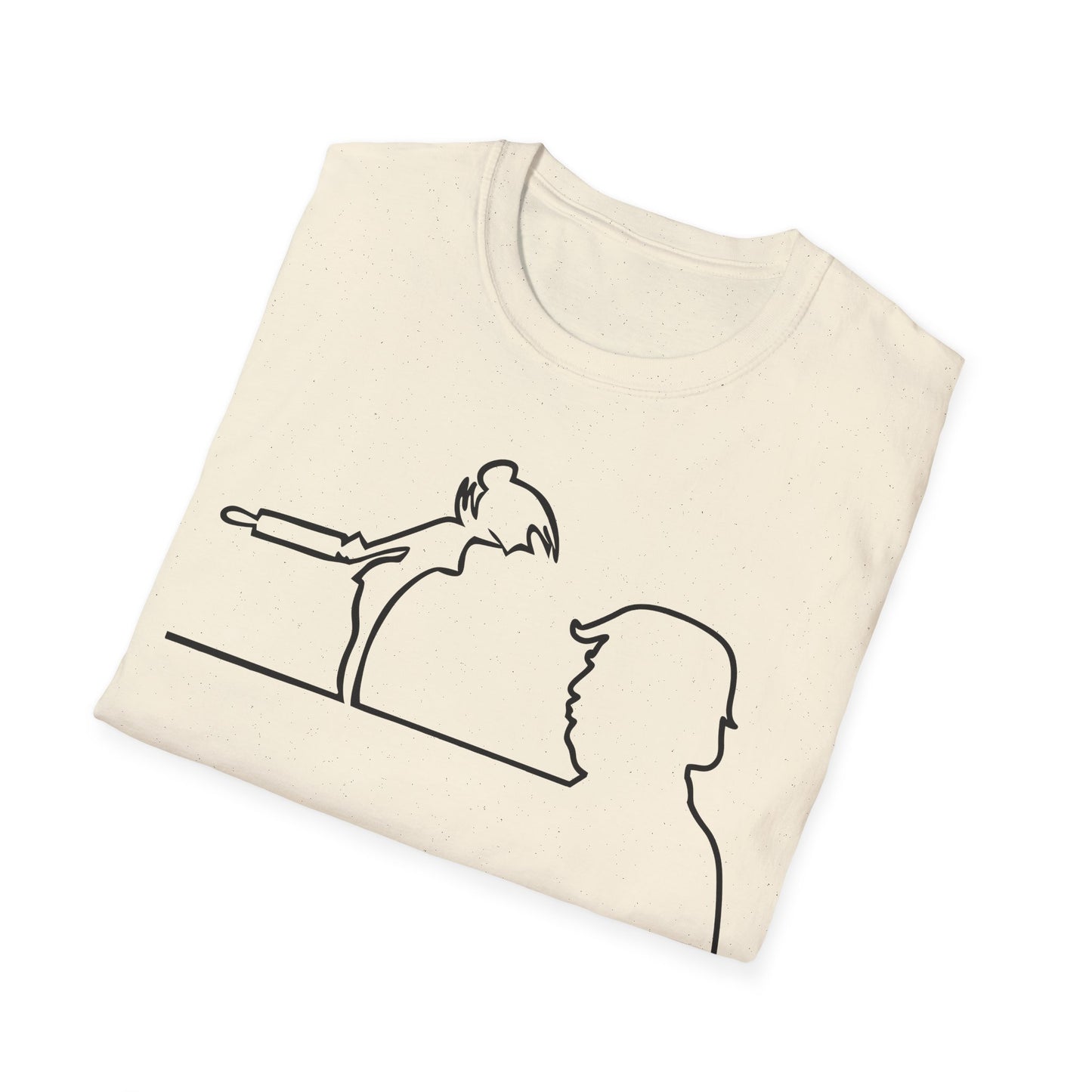 La Linea Funny Nostalgia Tee, Retro Cartoon Shirt, Trump Humor