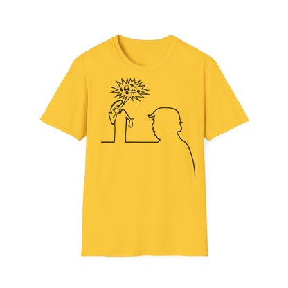 La Linea Funny Nostalgia Tee, Gift for 70s Kids, MAGA, Trump Humor
