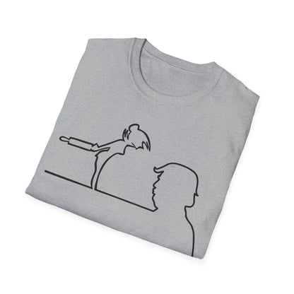 La Linea Funny Nostalgia Tee, Retro Cartoon Shirt, Trump Humor