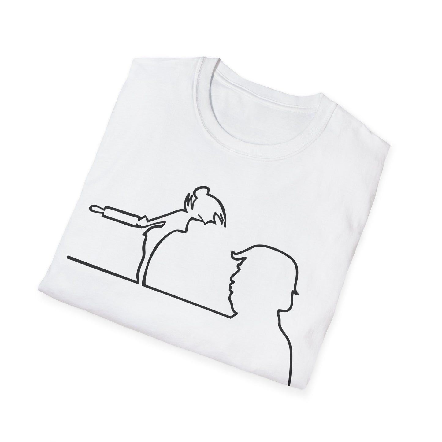 La Linea Funny Nostalgia Tee, Retro Cartoon Shirt, Trump Humor