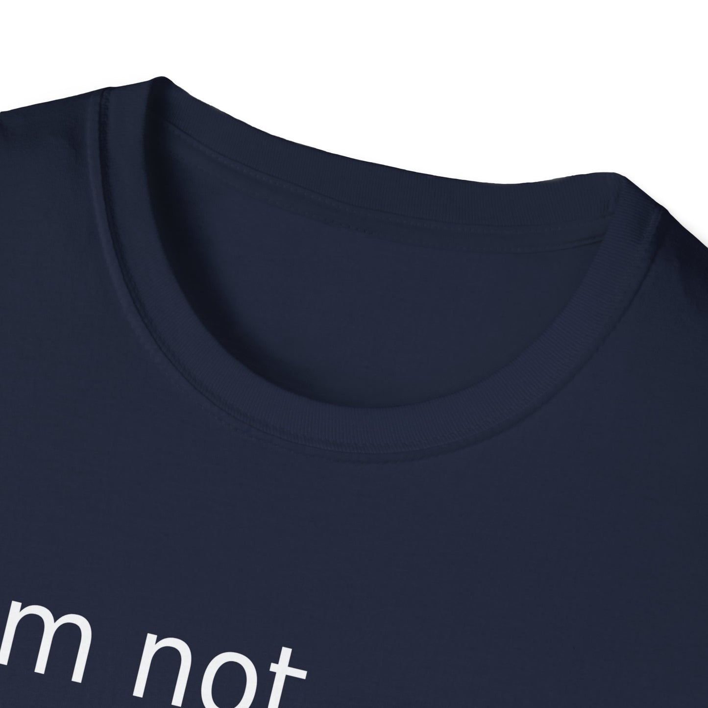 Statement t-shirt "I'm not doing shit today" for Relaxation, Gifts, and Everyday Wear