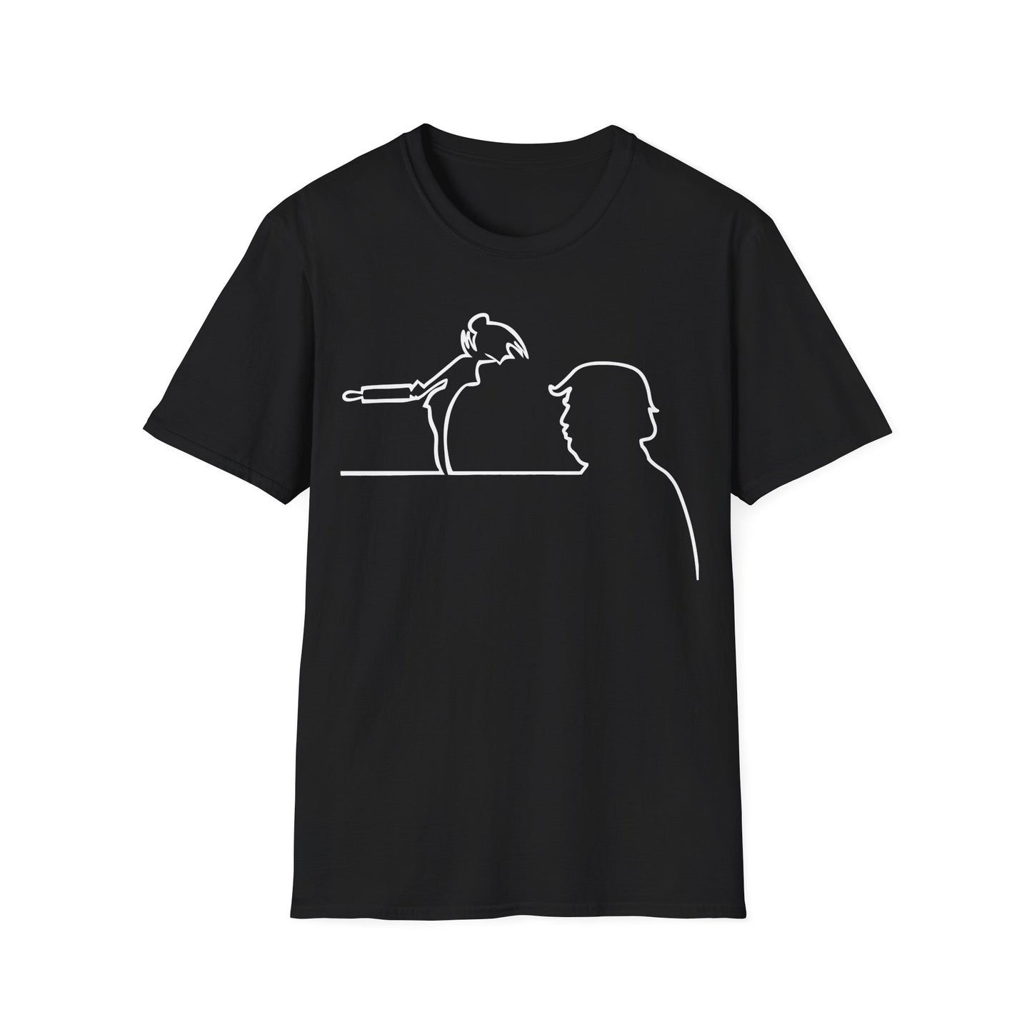 La Linea Funny Nostalgia Tee, Retro Cartoon Shirt, Trump Humor