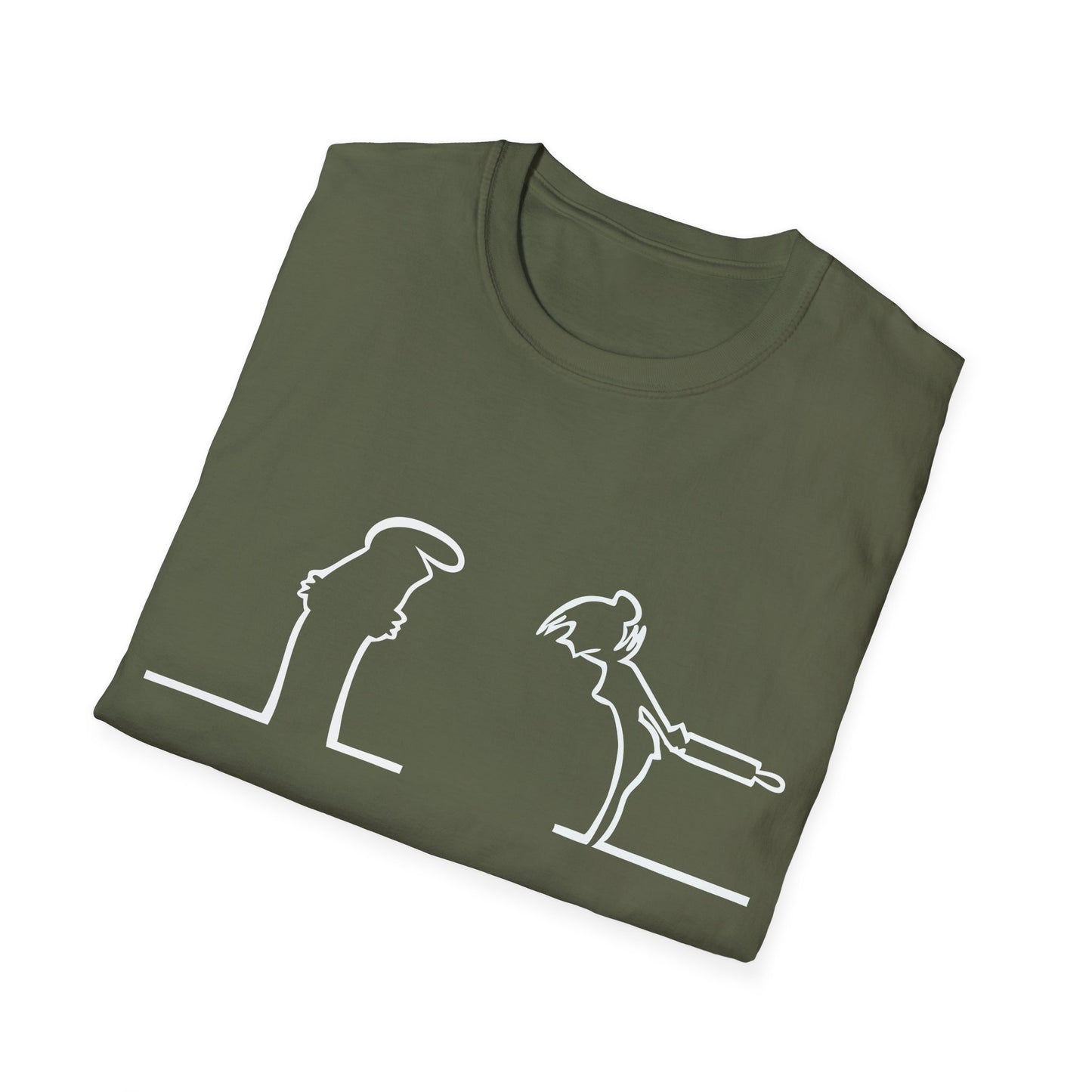 La Linea Retro Unisex Softstyle T-Shirt, 70s Kids TV Nostalgia Tee, Vintage Cartoon Top