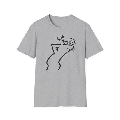 La Linea Funny T-Shirt, Retro Cartoon Shirt, Gift for 70s Kids, Christmas gift