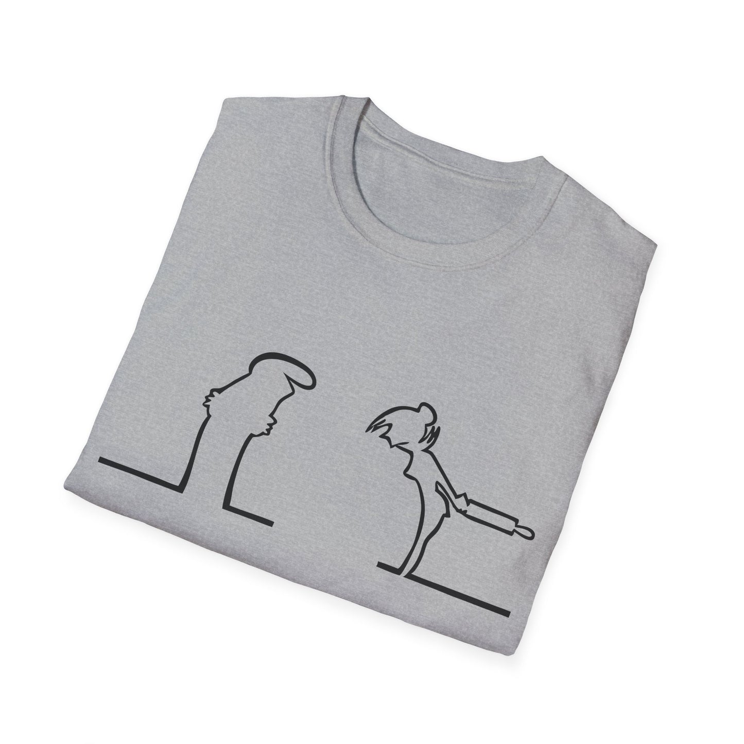 La Linea Retro Unisex Softstyle T-Shirt, 70s Kids TV Nostalgia Tee, Vintage Cartoon Top