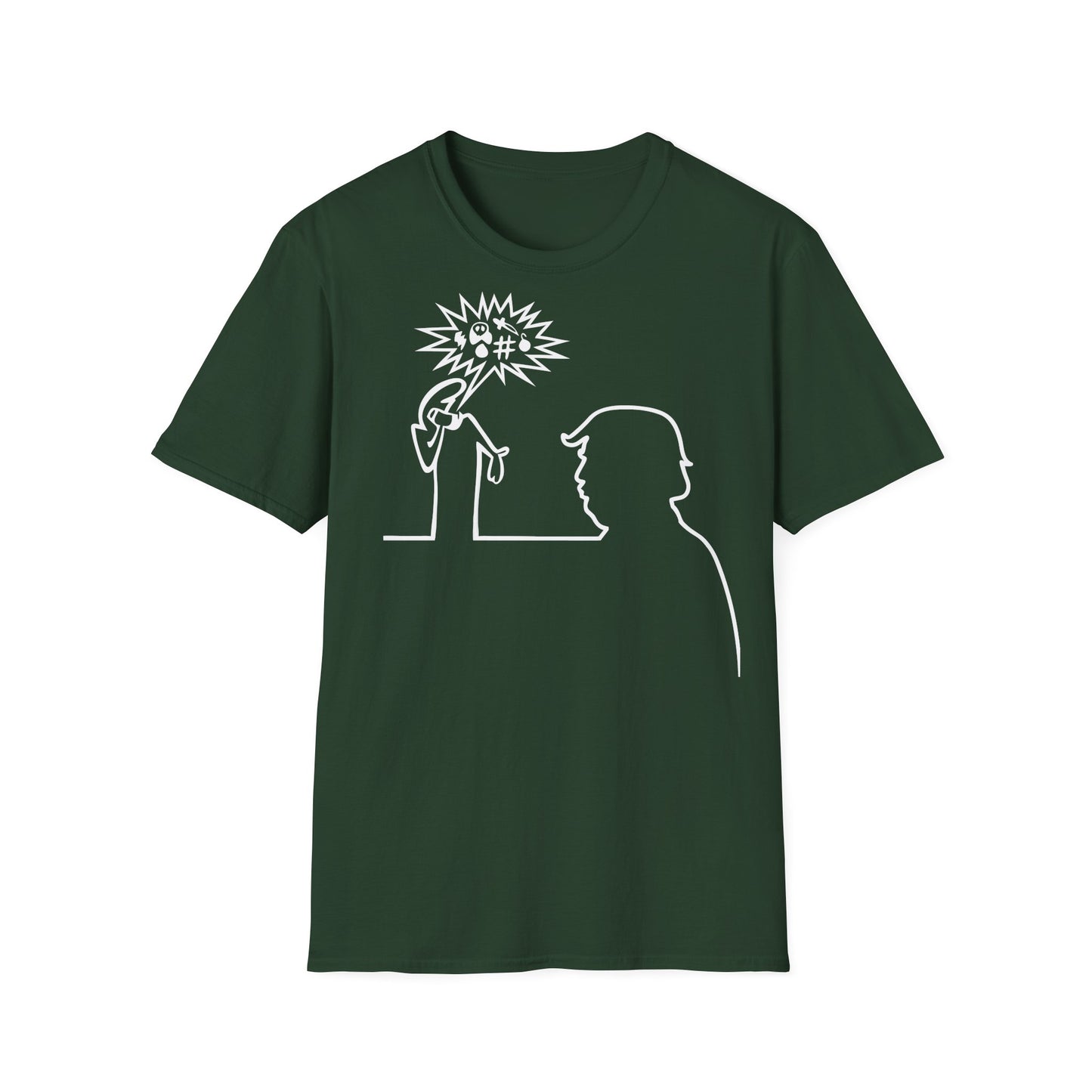 La Linea Funny Nostalgia Tee, Gift for 70s Kids, MAGA, Trump Humor