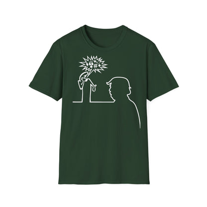 La Linea Funny Nostalgia Tee, Gift for 70s Kids, MAGA, Trump Humor