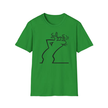 La Linea Funny T-Shirt, Retro Cartoon Shirt, Gift for 70s Kids, Christmas gift