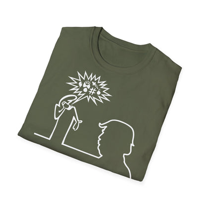 La Linea Funny Nostalgia Tee, Gift for 70s Kids, MAGA, Trump Humor
