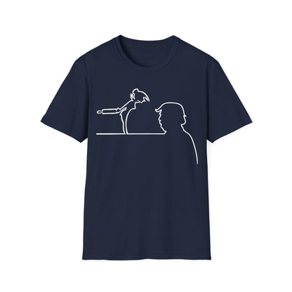 La Linea Funny Nostalgia Tee, Retro Cartoon Shirt, Trump Humor