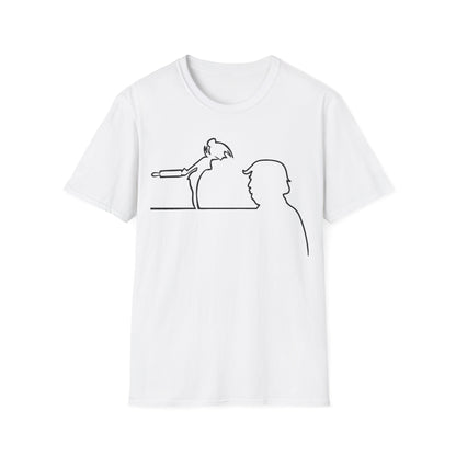 La Linea Funny Nostalgia Tee, Retro Cartoon Shirt, Trump Humor