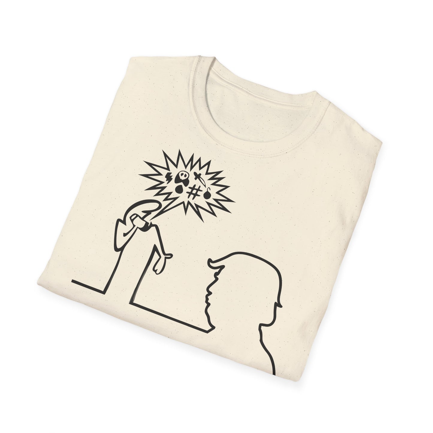 La Linea Funny Nostalgia Tee, Gift for 70s Kids, MAGA, Trump Humor