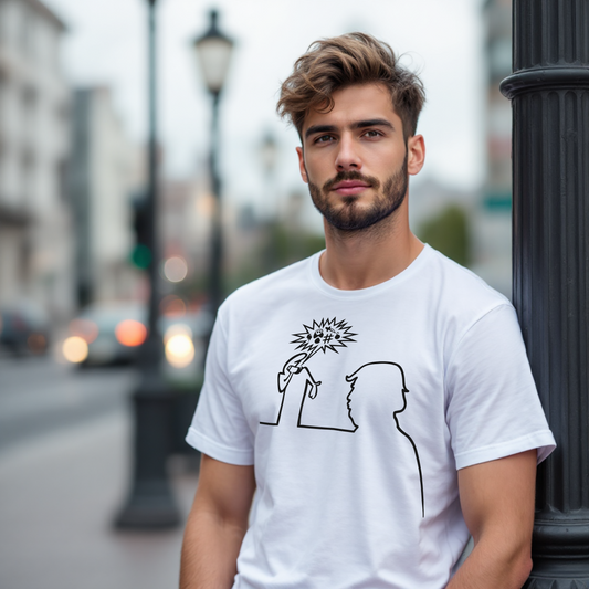 La Linea Funny Nostalgia Tee, Gift for 70s Kids, MAGA, Trump Humor