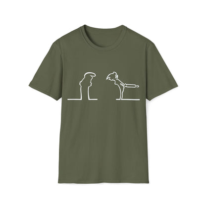 La Linea Retro Unisex Softstyle T-Shirt, 70s Kids TV Nostalgia Tee, Vintage Cartoon Top