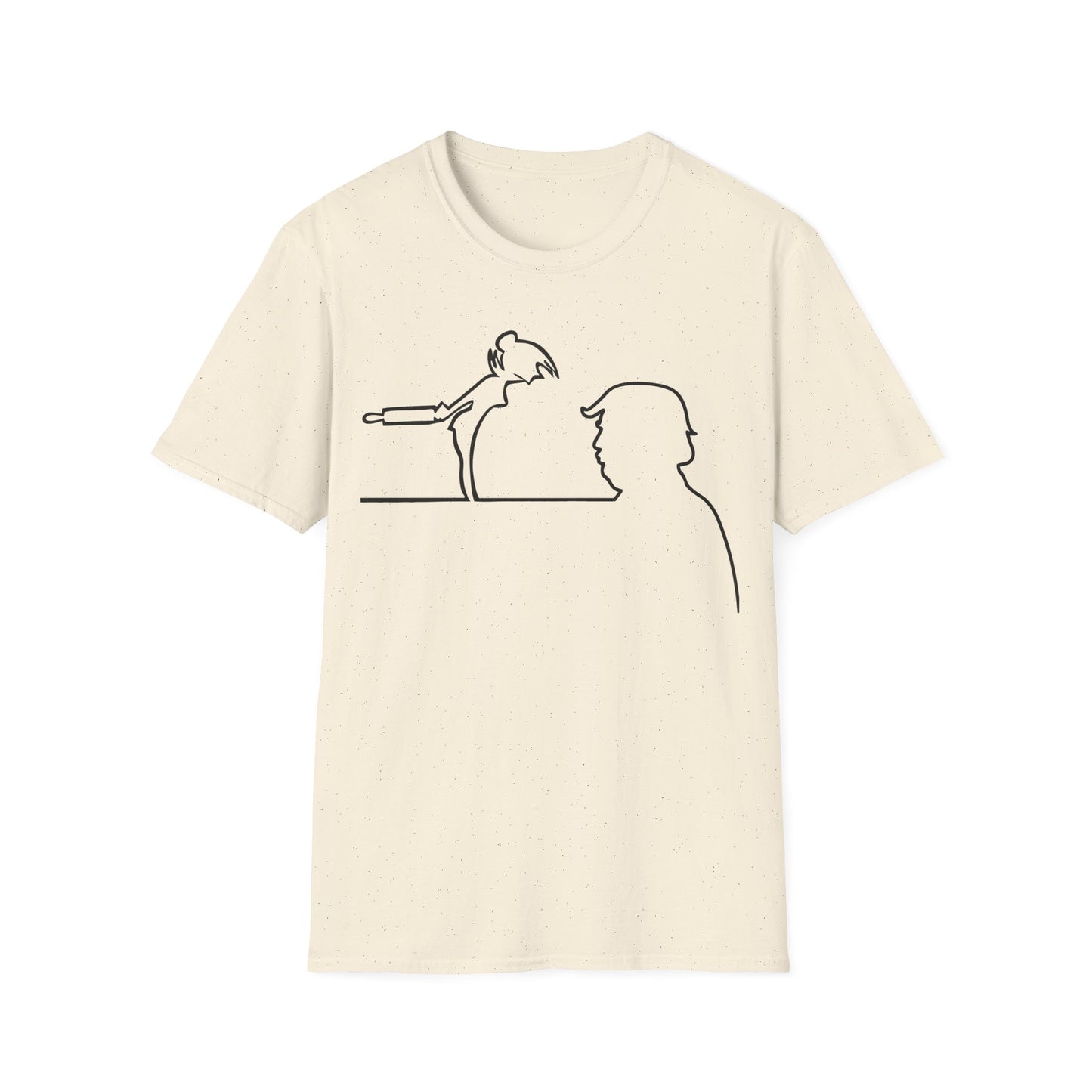 La Linea Funny Nostalgia Tee, Retro Cartoon Shirt, Trump Humor