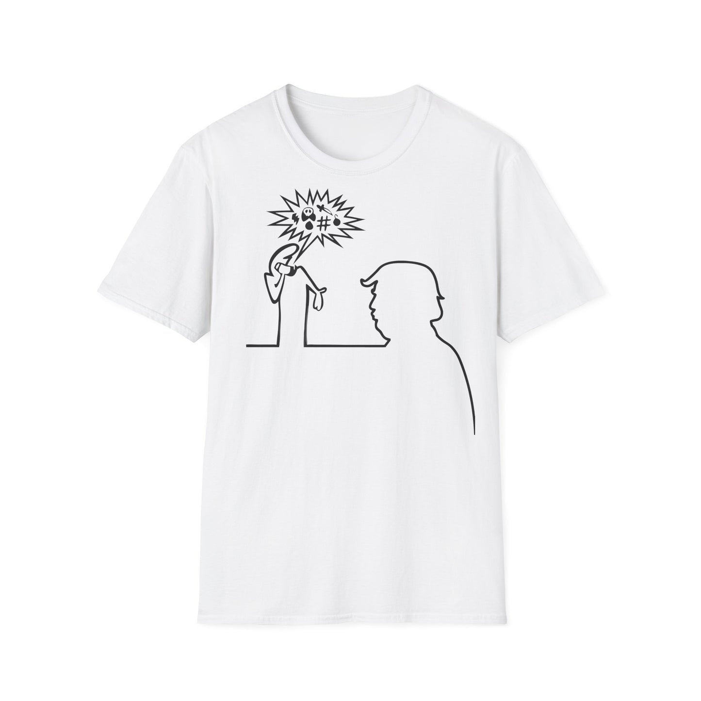 La Linea Funny Nostalgia Tee, Gift for 70s Kids, MAGA, Trump Humor