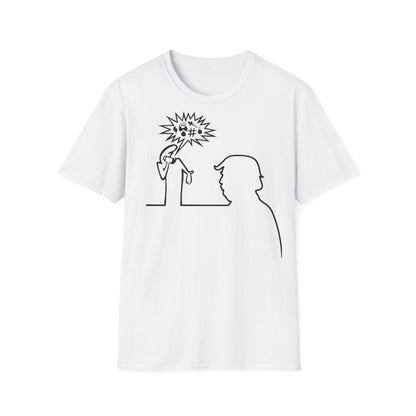 La Linea Funny Nostalgia Tee, Gift for 70s Kids, MAGA, Trump Humor