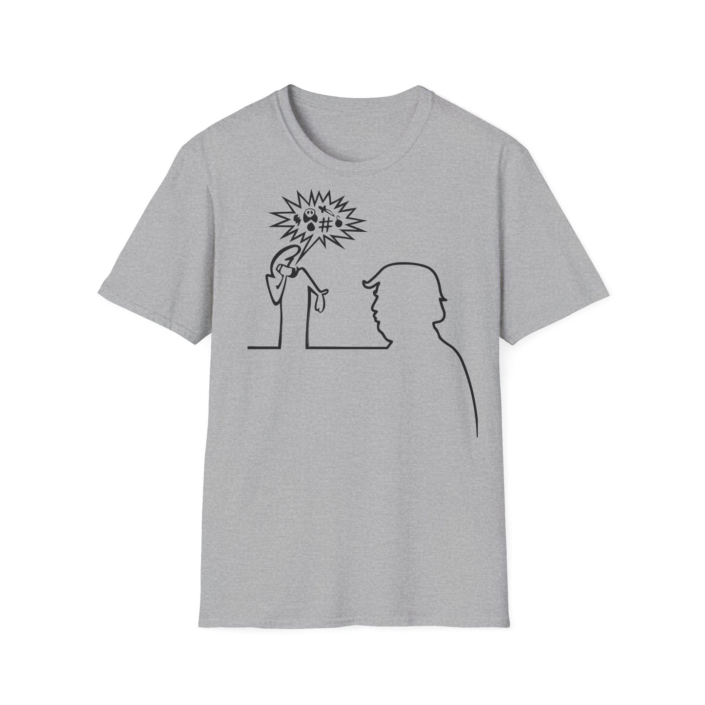 La Linea Funny Nostalgia Tee, Gift for 70s Kids, MAGA, Trump Humor