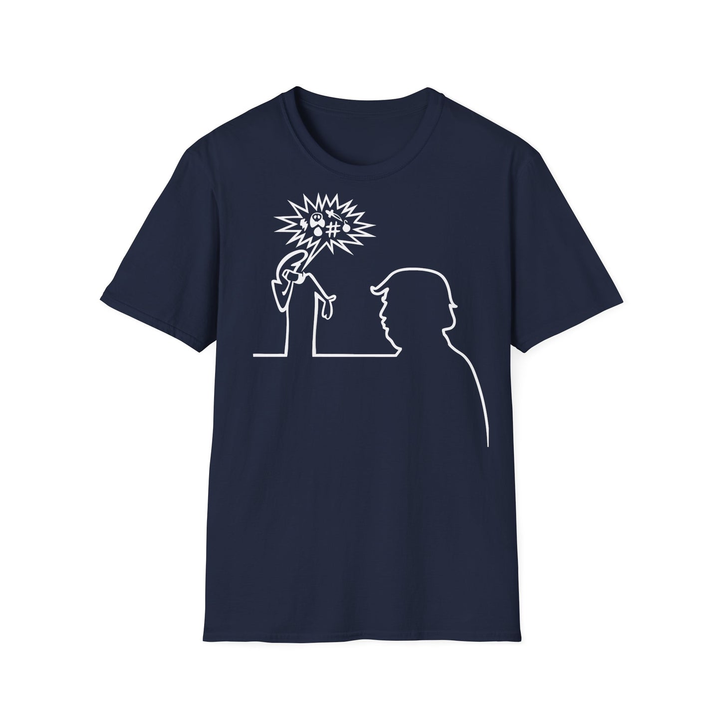 La Linea Funny Nostalgia Tee, Gift for 70s Kids, MAGA, Trump Humor
