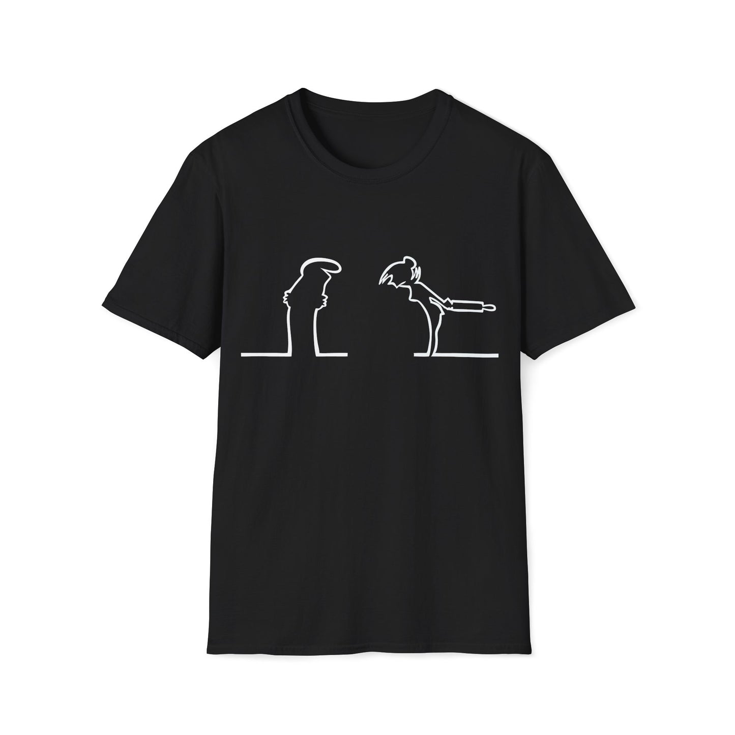 La Linea Retro Unisex Softstyle T-Shirt, 70s Kids TV Nostalgia Tee, Vintage Cartoon Top