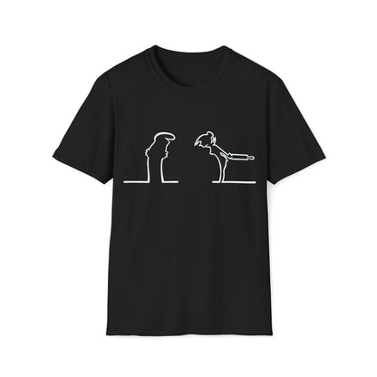 La Linea Retro Unisex Softstyle T-Shirt, 70s Kids TV Nostalgia Tee, Vintage Cartoon Top
