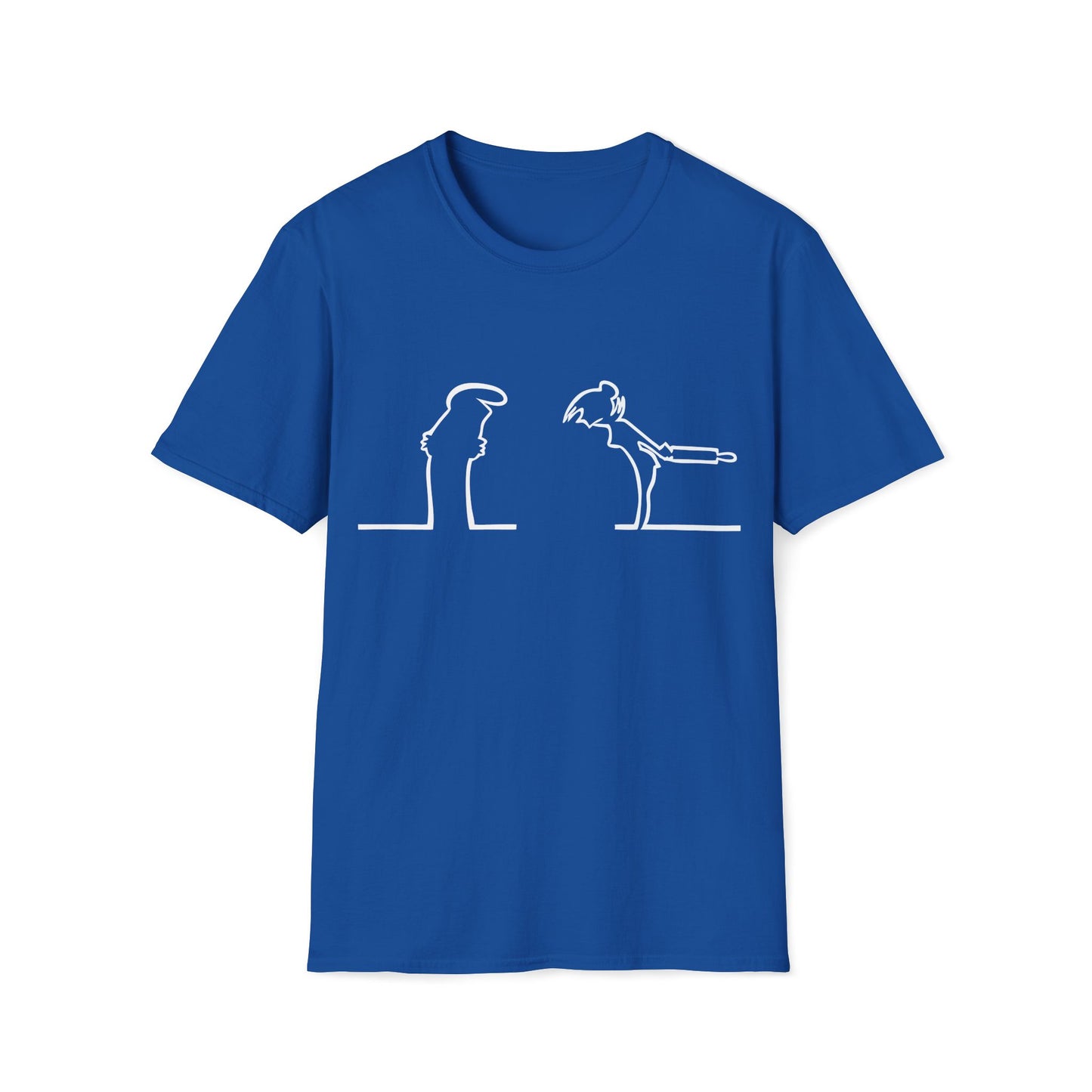 La Linea Retro Unisex Softstyle T-Shirt, 70s Kids TV Nostalgia Tee, Vintage Cartoon Top