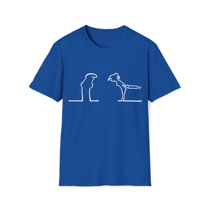 La Linea Retro Unisex Softstyle T-Shirt, 70s Kids TV Nostalgia Tee, Vintage Cartoon Top