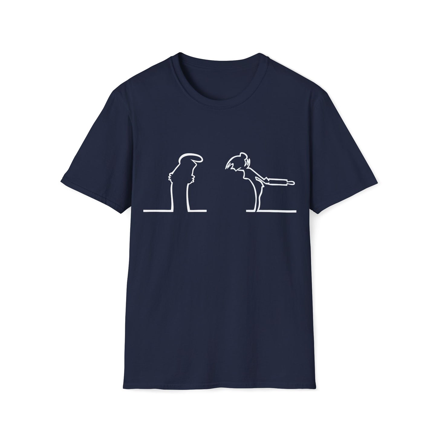 La Linea Retro Unisex Softstyle T-Shirt, 70s Kids TV Nostalgia Tee, Vintage Cartoon Top