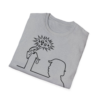 La Linea Funny Nostalgia Tee, Gift for 70s Kids, MAGA, Trump Humor